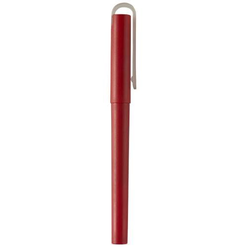 Obrázky: Mauna recyklované PET gelové kuličkové pero,červené, Obrázek 7