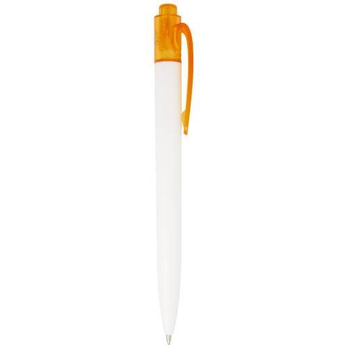 Obrázky: Oranžovo-bílé kul.pero z plastu recykl. z oceánu, Obrázek 6