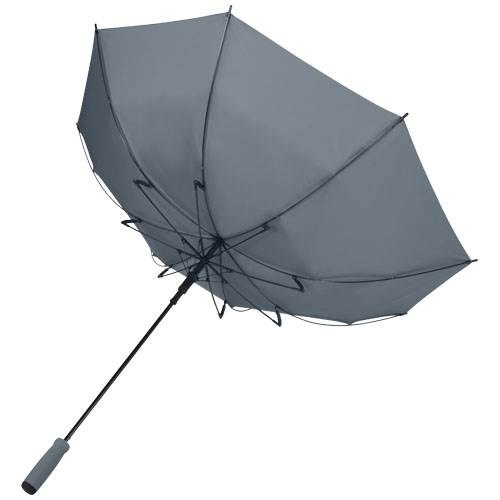 Obrázky: Šedý automatický deštník z recykl. PET, Obrázek 4
