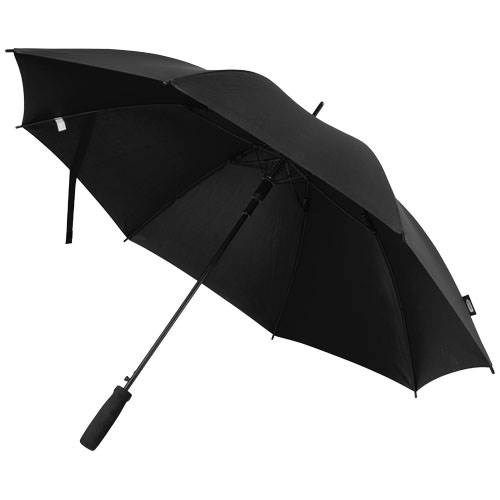 Obrázky: Černá automatický deštník z recykl. PET