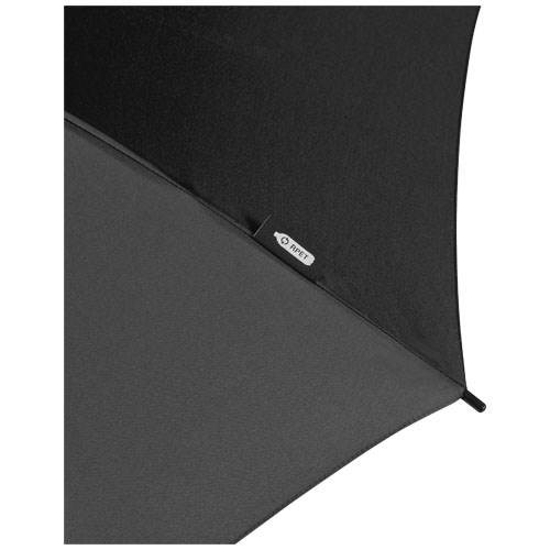 Obrázky: Černá automatický deštník z recykl. PET, Obrázek 3