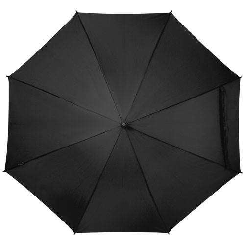 Obrázky: Černá automatický deštník z recykl. PET, Obrázek 6