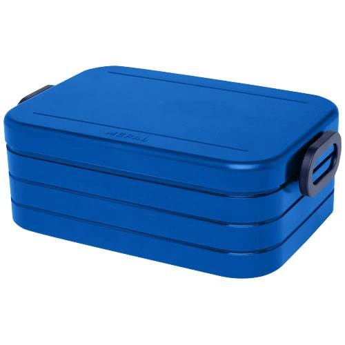 Obrázky: Střední plastový obědový box královsky modrý, Obrázek 1