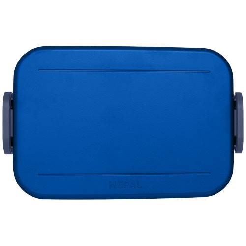 Obrázky: Střední plastový obědový box královsky modrý, Obrázek 3