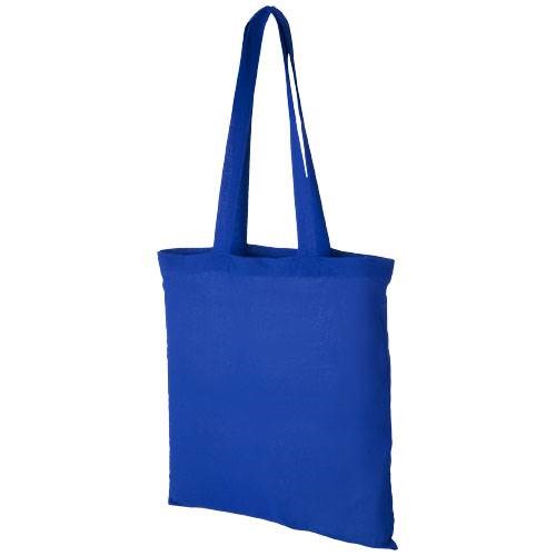 Obrázky: Král. modrá nákupní taška ze silné bavlny, 180g/m2, Obrázek 1