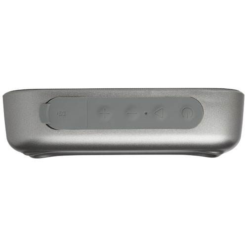 Obrázky: 5W reproduktor Bluetooth® z rec. plastu, stříbrná, Obrázek 5
