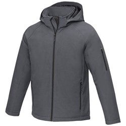 Obrázky: Pán. tmav.šedá zateplená softshell. bunda Notus 3XL