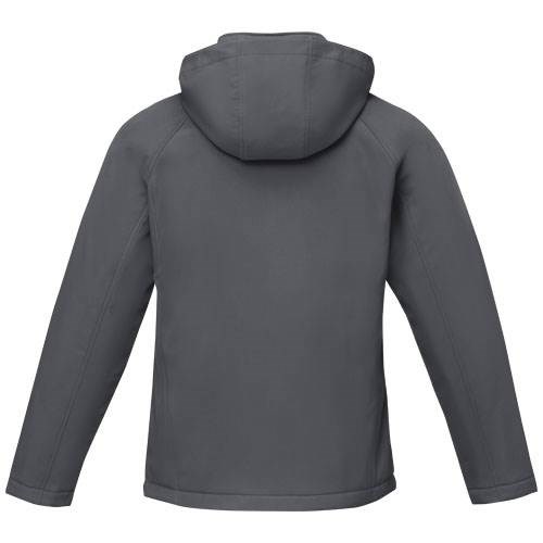 Obrázky: Pán. tmav.šedá zateplená softshell. bunda Notus XS, Obrázek 2