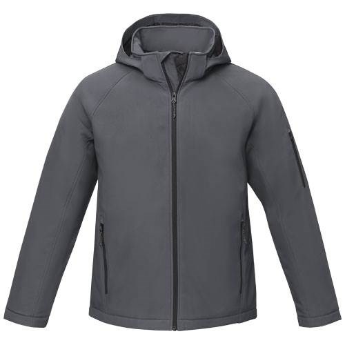 Obrázky: Pán. tmav.šedá zateplená softshell. bunda Notus XS, Obrázek 4