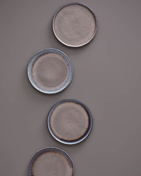 Obrázky: Béžový kameninový talíř 26,5 cm, sada 2 ks, Obrázek 5