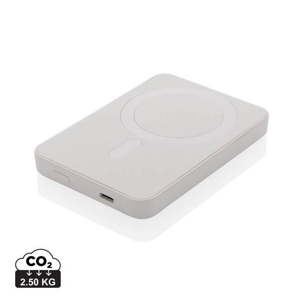 Obrázky: Bílá bezdrátová powerbanka 5000mAh Magnetix, Obrázek 12