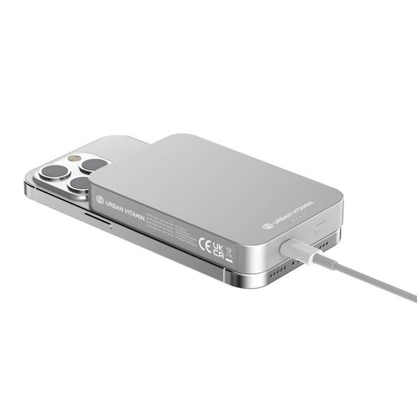 Obrázky: Powerbanka 10000mAh Urban Vitamin Compton, stříbrná