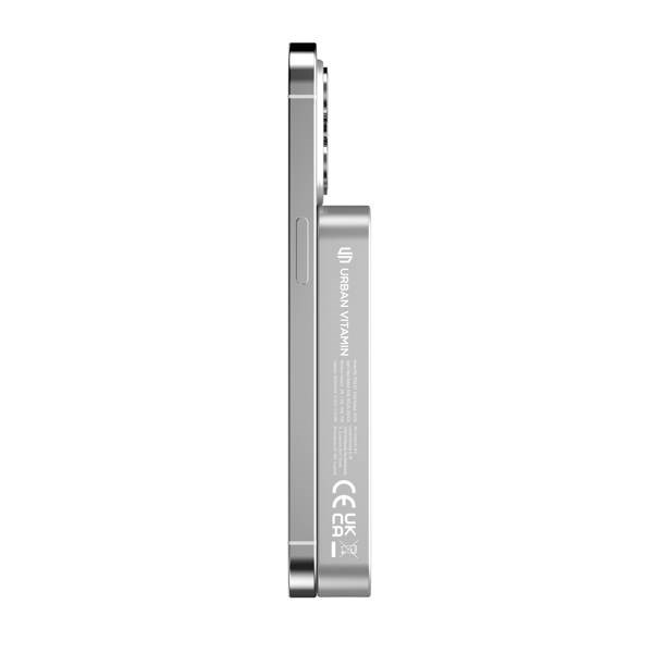 Obrázky: Powerbanka 10000mAh Urban Vitamin Compton, stříbrná, Obrázek 7