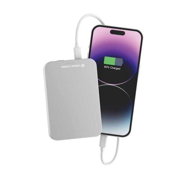 Obrázky: Powerbanka 10000mAh Urban Vitamin Compton, stříbrná, Obrázek 10