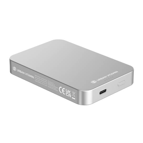 Obrázky: Powerbanka 10000mAh Urban Vitamin Compton, stříbrná, Obrázek 11