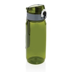 Obrázky: Zelená uzamykatelná lahev na vodu Yide 600ml RPET