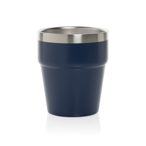 Obrázky: Modrý nerezový hrnek s dvojitou stěnou Clark 300ml, Obrázek 2