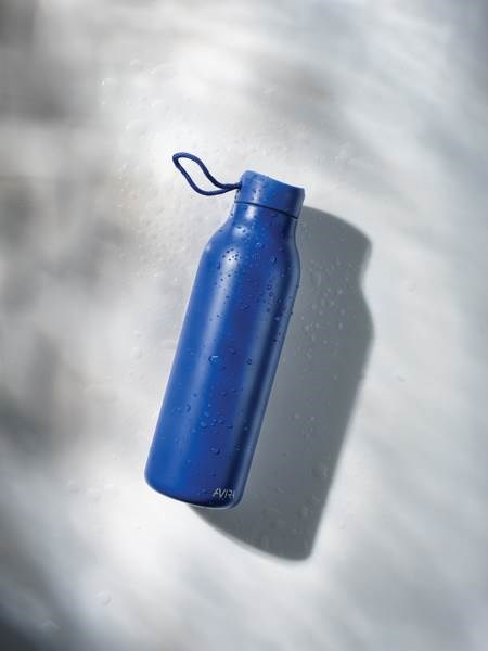 Obrázky: Král. modrá nerez láhev Avira Avior 0,5l, rec.ocel, Obrázek 9