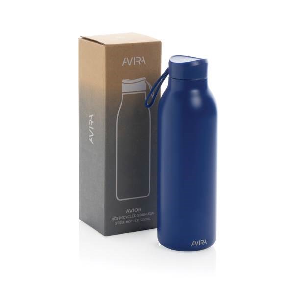 Obrázky: Král. modrá nerez láhev Avira Avior 0,5l, rec.ocel, Obrázek 11