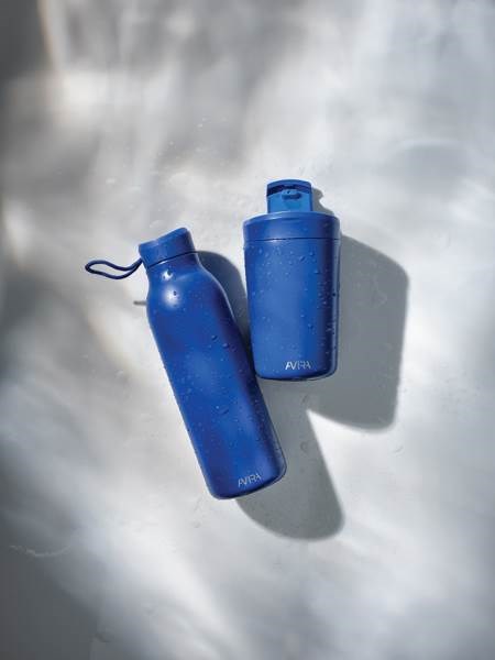 Obrázky: Král. modrý termohrnek Avira Alya 0,3l, rec. ocel, Obrázek 10