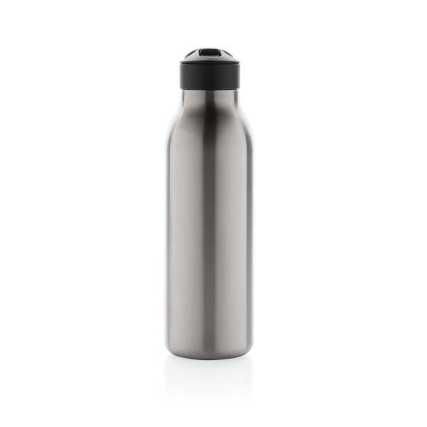 Obrázky: Flip-top lahev Avira Ara 500ml z rec.oceli,stříbrná, Obrázek 4