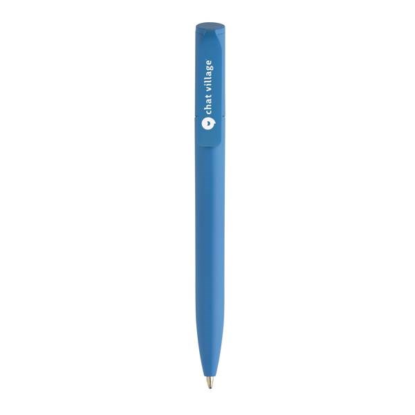 Obrázky: Světle modré mini pero z GRS recykl. plastu, Obrázek 4