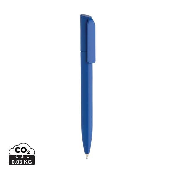 Obrázky: Středně modré mini pero z GRS recykl. plastu, Obrázek 7