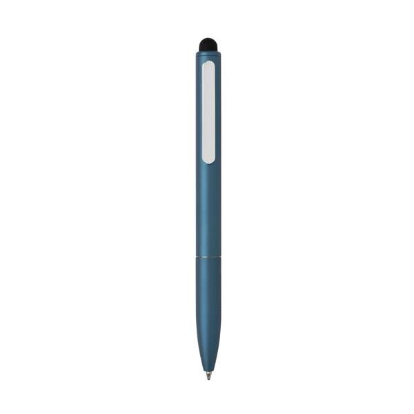 Obrázky: Král. modré pero se stylusem z RCS recykl. hliníku, Obrázek 2
