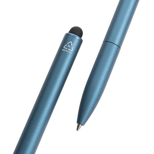Obrázky: Král. modré pero se stylusem z RCS recykl. hliníku, Obrázek 4