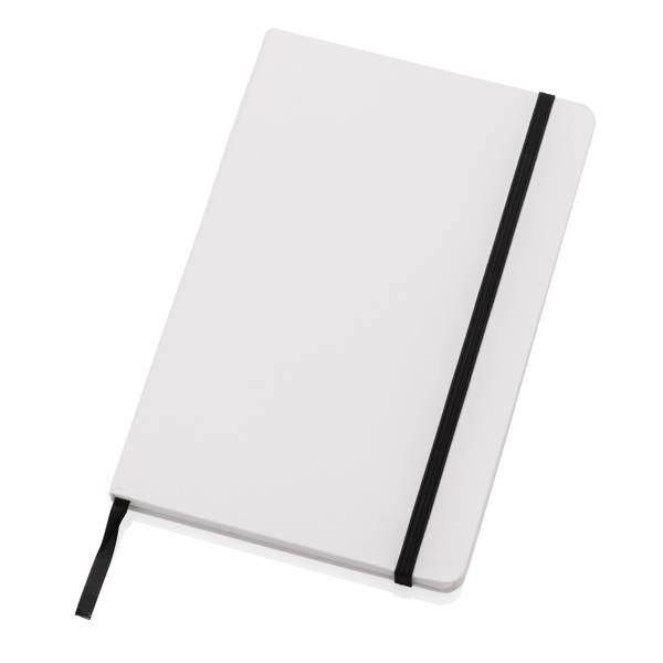 Obrázky: Bílý zápisník s kraftovým obalem A5 Craftstone, Obrázek 2