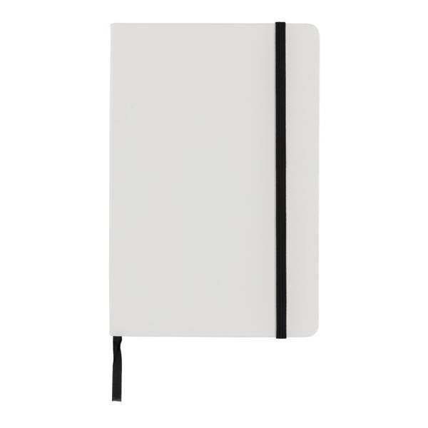 Obrázky: Bílý zápisník s kraftovým obalem A5 Craftstone, Obrázek 4