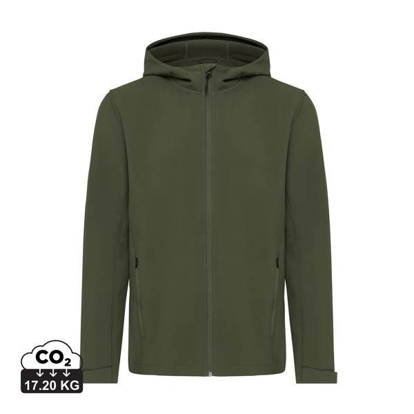 Obrázky: Pán. softshell bunda Makalu z rec. PES, khaki M, Obrázek 11