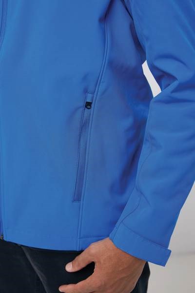 Obrázky: Pán.softshell bunda Makalu z rec. PES král.modrá XL, Obrázek 9