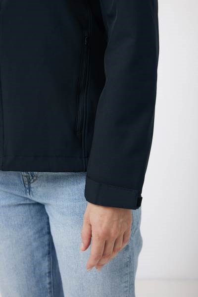 Obrázky: Dám. softshell bunda Makalu z rec. PES, černá XL, Obrázek 10