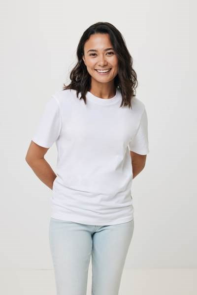 Obrázky: Unisex tričko Bryce, rec.bavlna, bílé 5XL, Obrázek 12