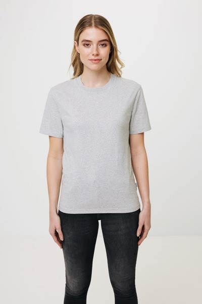 Obrázky: Unisex tričko Manuel, rec.bavlna, šedé 4XL, Obrázek 4