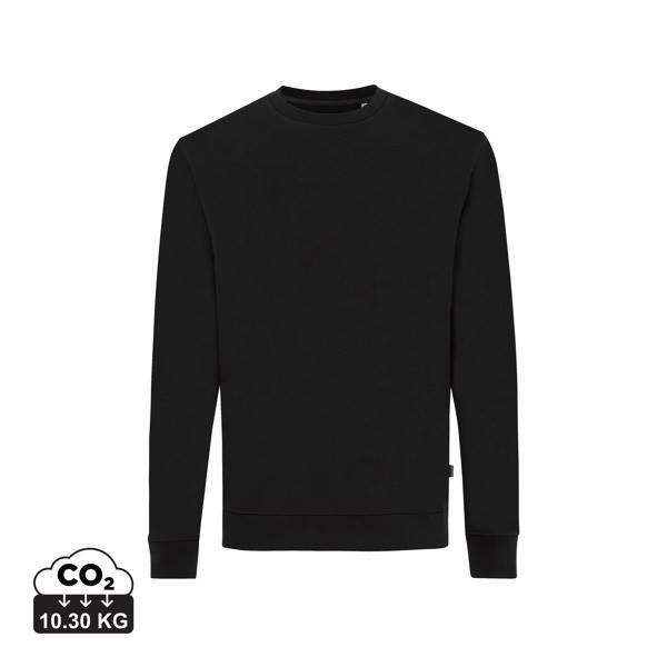 Obrázky: Unisex mikina Zion 340 z rec. bavlny, černá 4XL, Obrázek 7