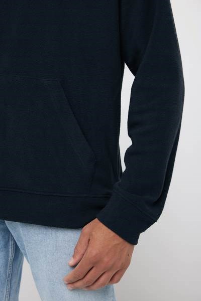 Obrázky: Microfleece mikina Trivor z recykl. PES černá M, Obrázek 5