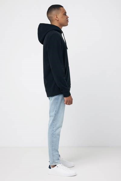 Obrázky: Microfleece mikina Trivor z recykl. PES černá XS, Obrázek 11