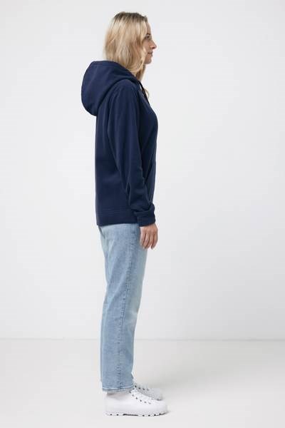 Obrázky: Microfleece mikina Trivor z rec. PES nám.modrá XXL, Obrázek 12