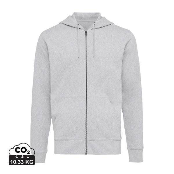Obrázky: Mikina na zip s kapucí Abisko 340, šedá 5XL, Obrázek 5