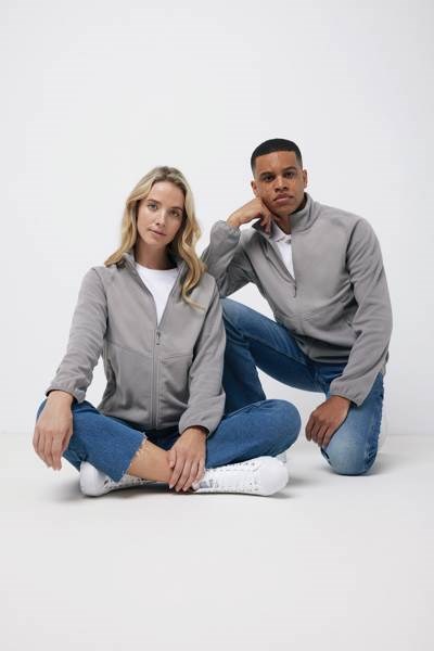 Obrázky: Microfleece bunda Talung z rec.PES, světle šedá 3XL, Obrázek 11