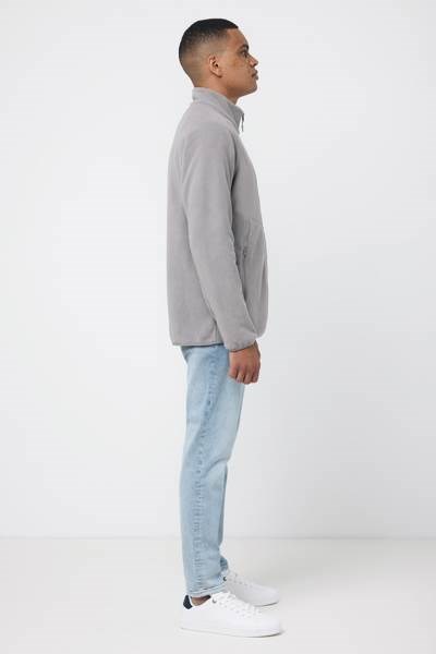 Obrázky: Microfleece bunda Talung z rec.PES, světle šedá 3XL, Obrázek 14