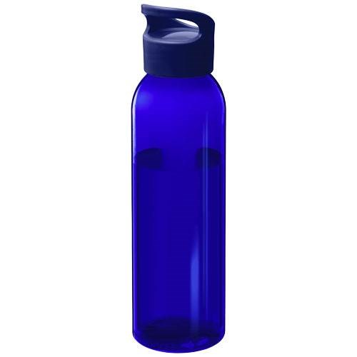 Obrázky: Modrá transpar. 650ml láhev z recyklovaného plastu