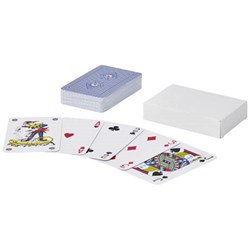 Obrázky: Sada bílých hracích karet v bílé krabičce