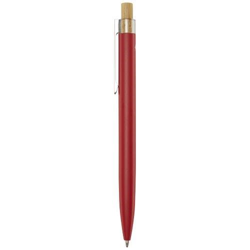 Obrázky: Kuličkové pero z recykl. hliníku, červená, MN, Obrázek 5