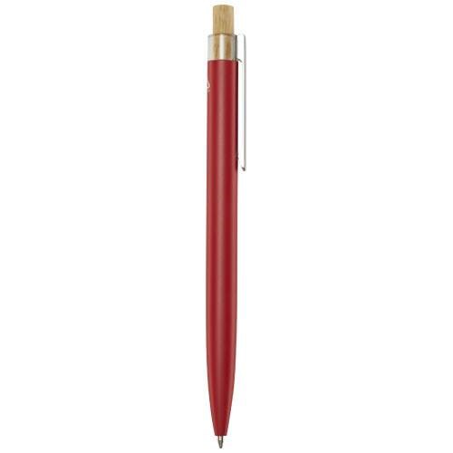 Obrázky: Kuličkové pero z recykl. hliníku, červená, MN, Obrázek 7
