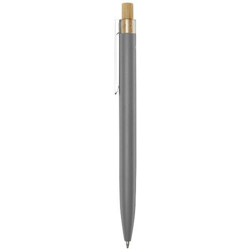 Obrázky: Kuličkové pero z recykl. hliníku, šedá, MN, Obrázek 5