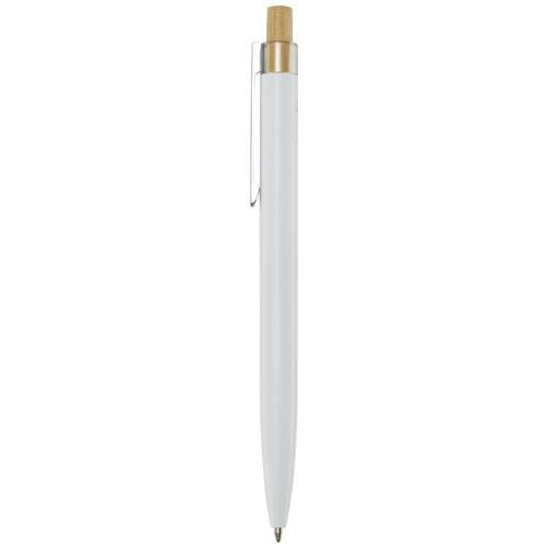 Obrázky: Kuličkové pero z recykl. hliníku, bílá, ČN, Obrázek 5