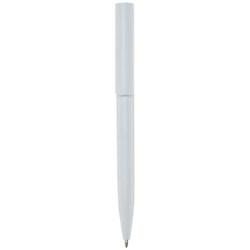 Obrázky: Bílé kuličkové pero, bílý klip, rec. plast, MN